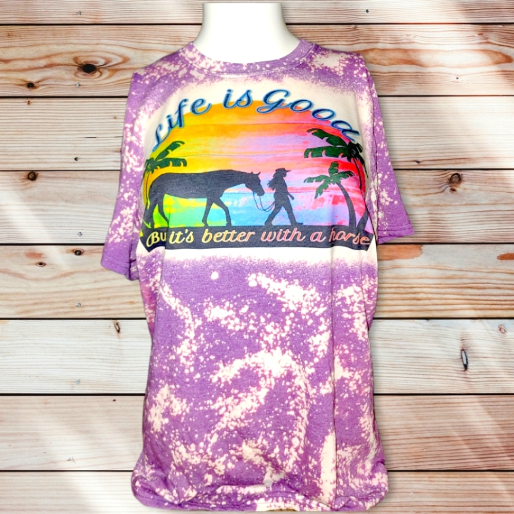 Custom Bleached Shirts